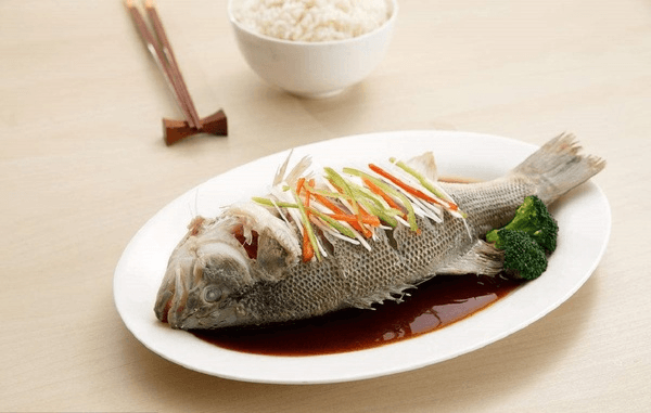 Steamed Fish with Soy Sauce